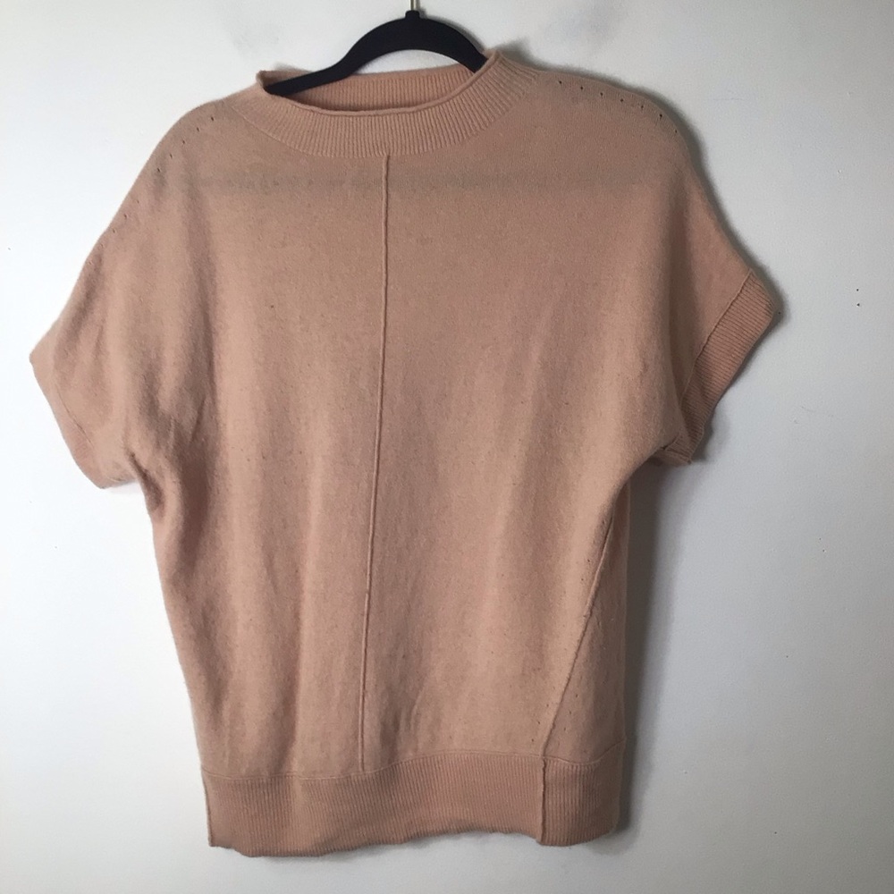 Country Road vintage wool yak sweater women pink small Short Sleeve Crewneck